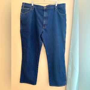 Dickies Flex Men's Dark Blue Straight Jeans 42x32‎ Relaxed Fit